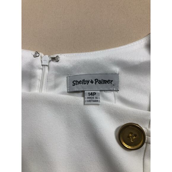 Shelby & Palmer Women Dress 14P Whimsigoth Cap Ivory Sleeve Fairy Core Mob Wife - Picture 6 of 9